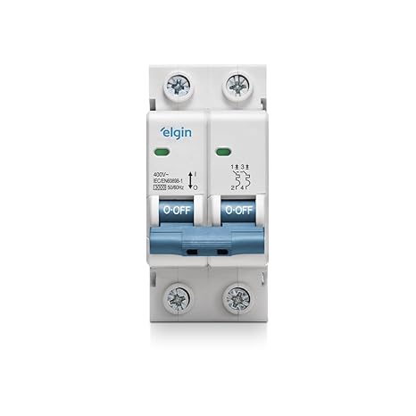 MINIDISJUNTOR 2 POLOS 63A 3KA