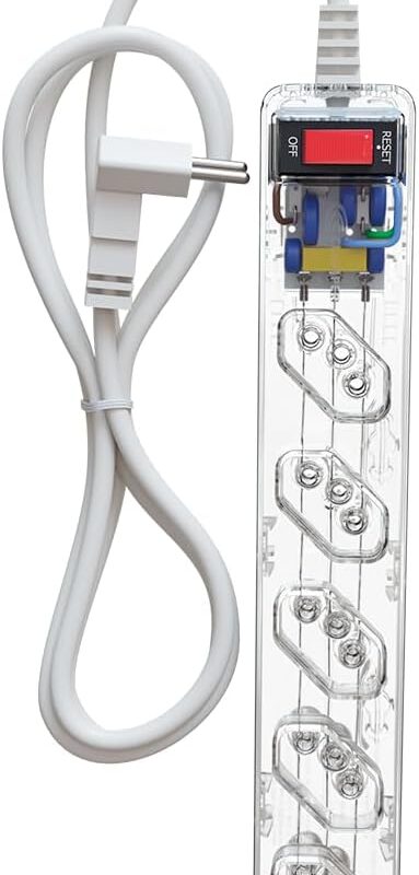 FILTRO DE LINHA DPS ICLAMPER ENERGIA 5 LCF TRANSPARENTE (PROTETOR C. TELEF/ENERG) CLAMPER
