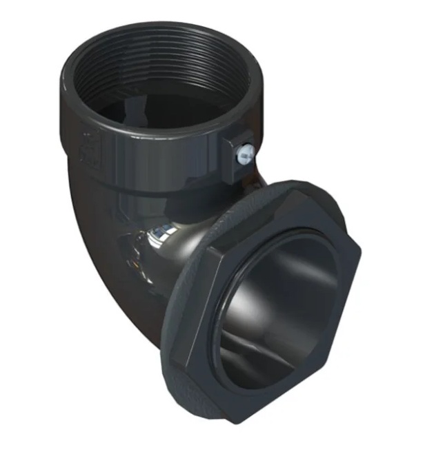 COTOVELO 2X2 PC PT C. VED C. FLANGE C/8581 TAF