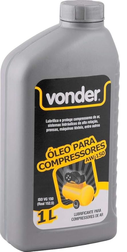 OLEO P/COMPRESSORES AW150 1L VONDER C/5129150000