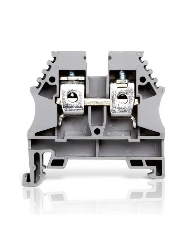 BORNE SAK P/CABO 2,5MM CINZA PARAFUSO TRON