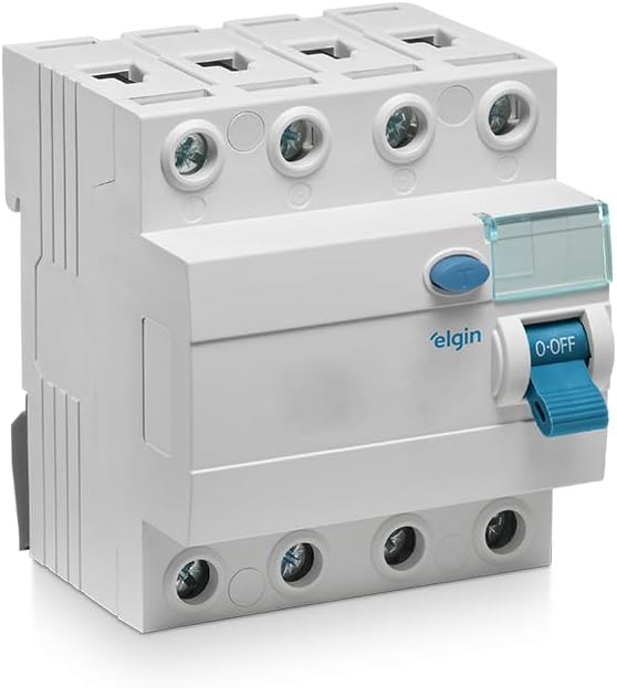 INTERRUPTOR DIF RESIDUAL IDR DE 30MA TETRAP 100A 400V ELGIN