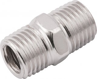 ADAPTADOR P1/4 MACHO X 1/4 MACHO C/1PC VONDER C/5114014141