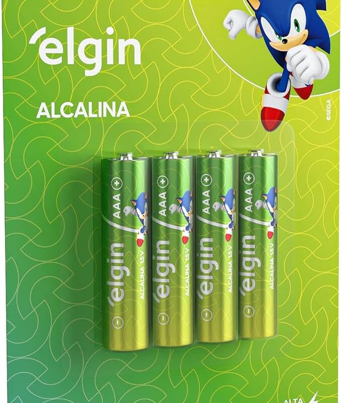 PILHA ALCALINA AAA BLISTER C/4 PEÇAS