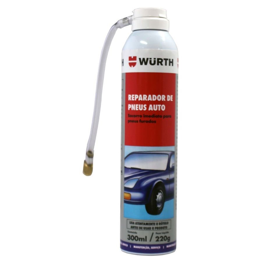 REPARADOR DE PNEUS AUTO 300ML/220G WURTH