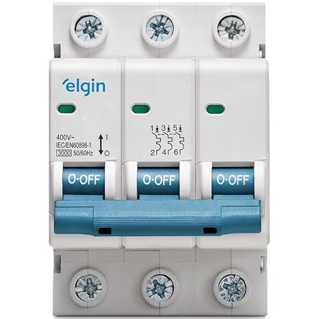 MINIDISJUNTOR 3 POLOS 125A 3KA