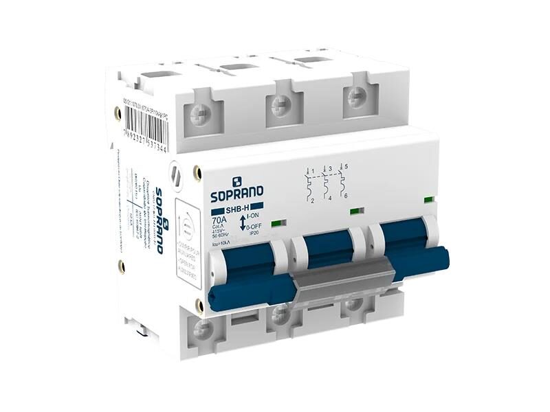 MINIDISJUNTOR SHB3 H-100A 3 POLOS 10KA C/ 5121110031