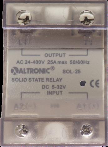 RELE DE ESTADO SOLIDO - SOL - 25A TRON