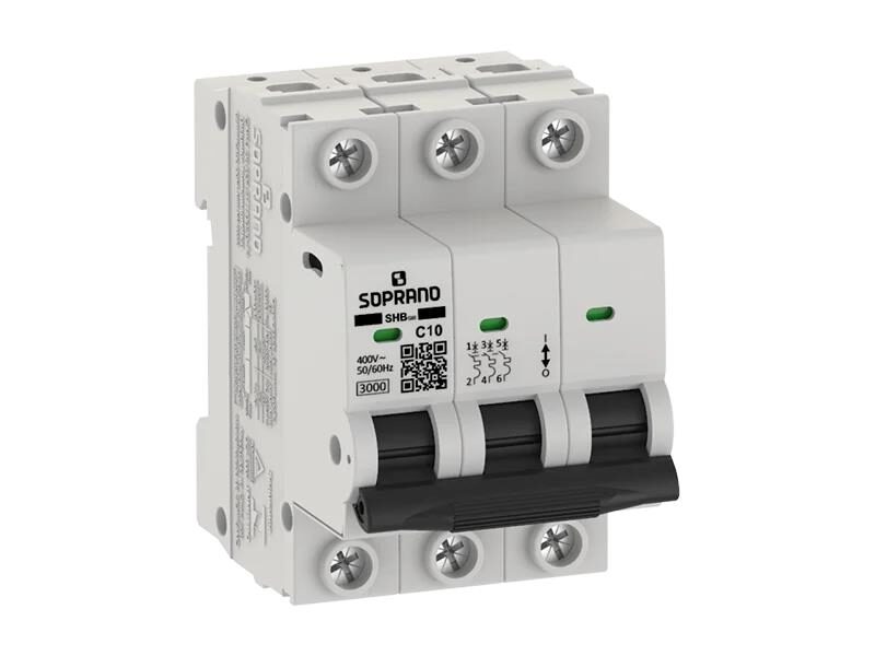 MINIDISJUNTOR SHB3 GIII-C10A 3 POLOS 3KA C/ 5121701031