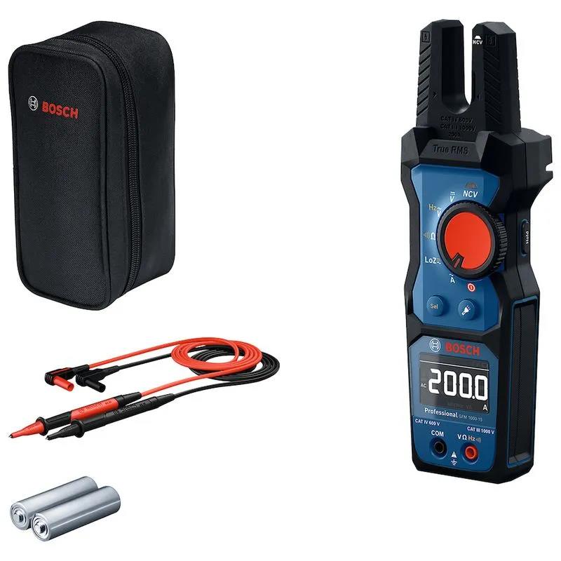 ALICATE AMPERIMETRO GARFO GFM 1000-15 BOSCH C/0601077400000