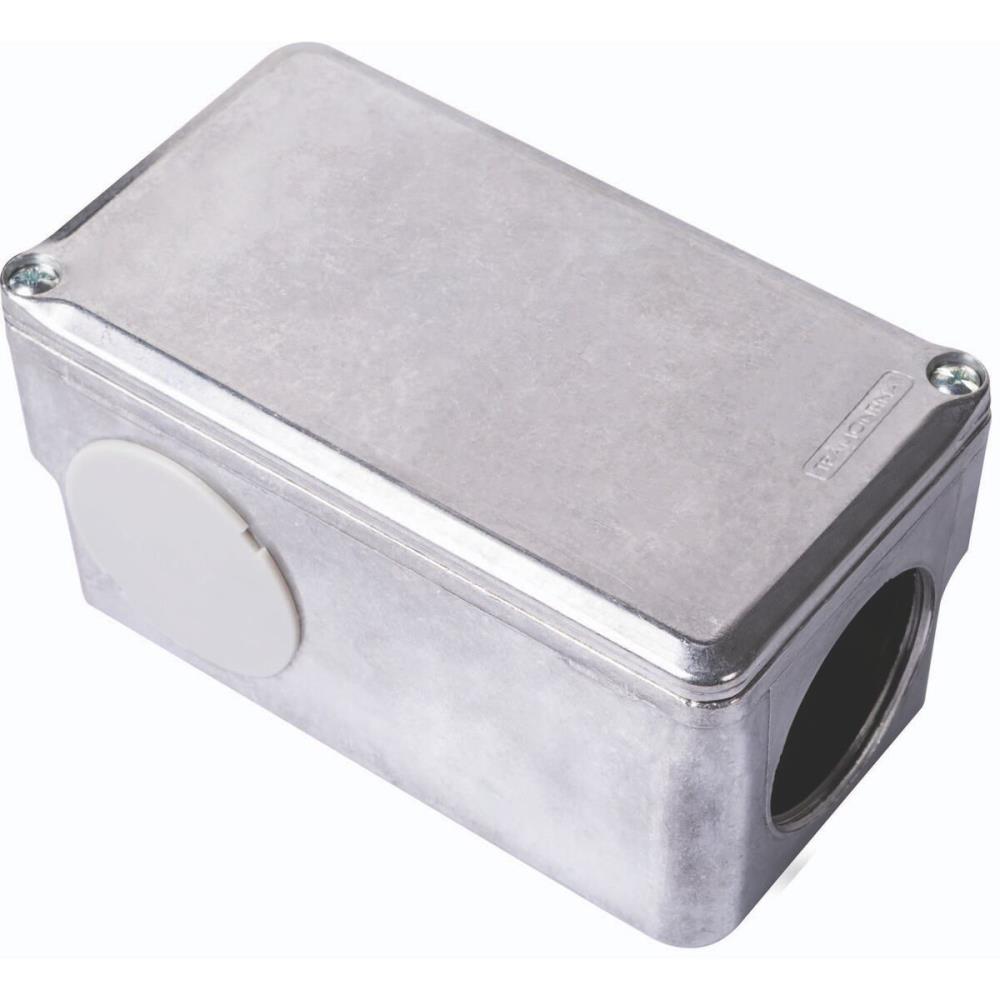 CONDULETTE MULTIPLO TIPO L 1./12" C/TAMPA S/PINTURA C/56200015 TRAMONTINA