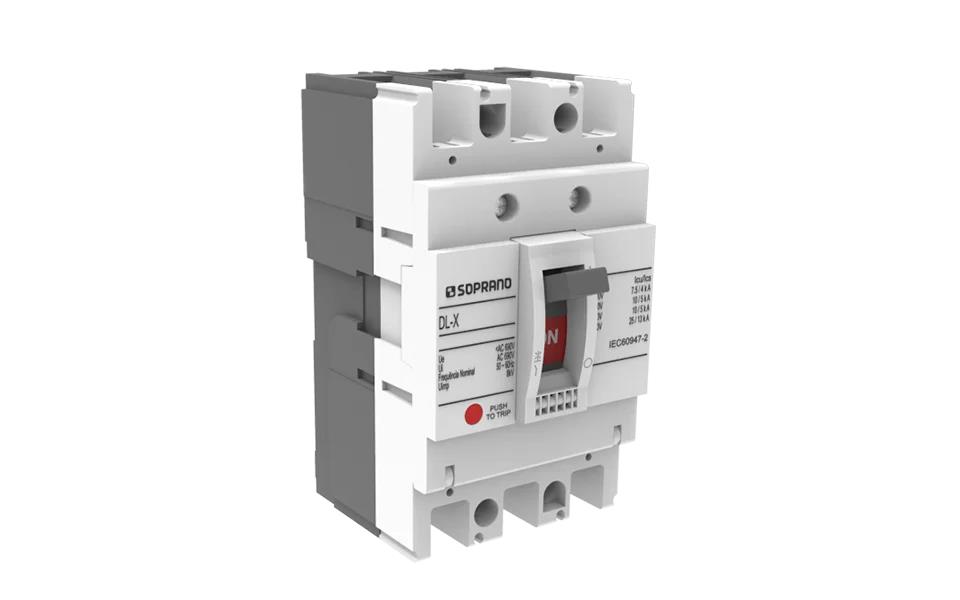 DISJUNTOR CAIXA MOLDADA DL250-X 175A C/05109217531