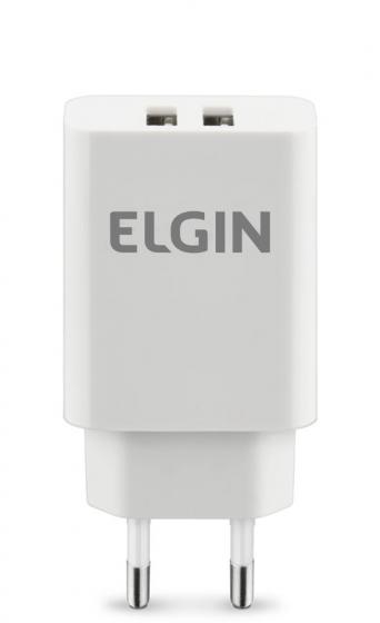 CARREGADOR USB PLUG BIVOLT C/2 SAIDAS 10W C/46RCT2USB000