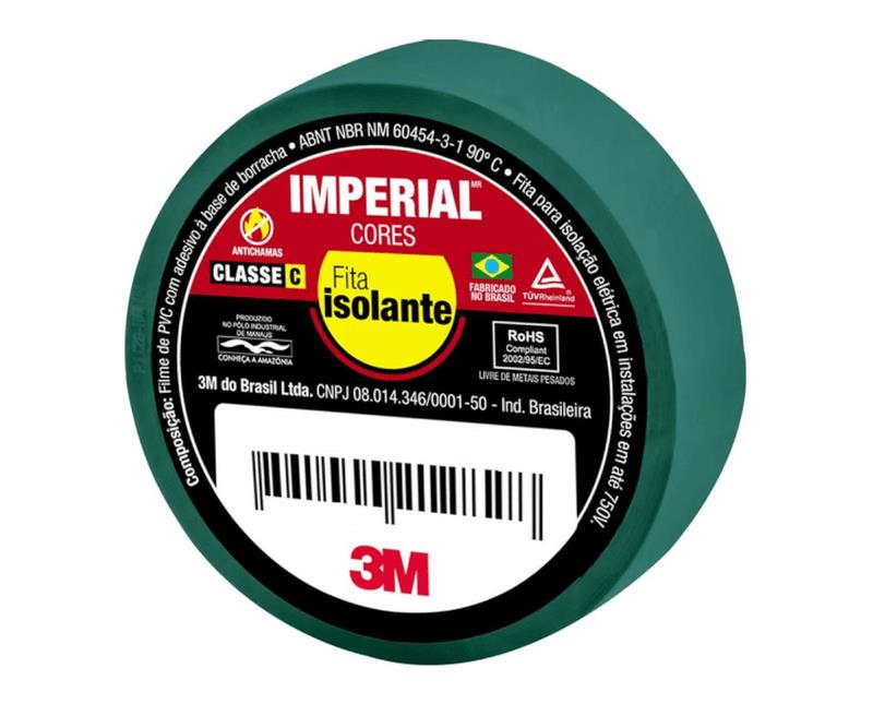 FITA IMPERIAL CORES VERDE 18MMX10M C/HB004298061