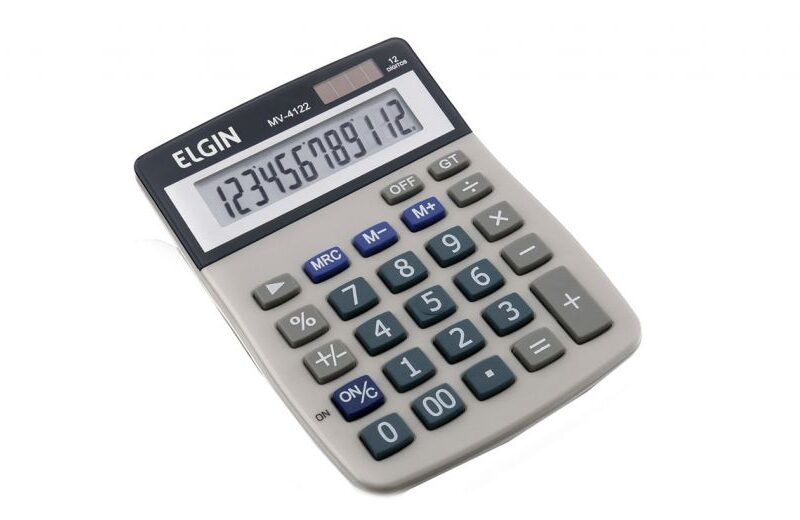 CALCULADORA ELETR DE MESA VISOR 12DIG MVA122 C/42MV41220000