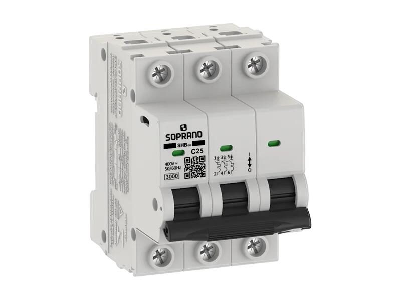 MINIDISJUNTOR SHB3 GIII-C25A 3 POLOS 3KA C/ 5121702531