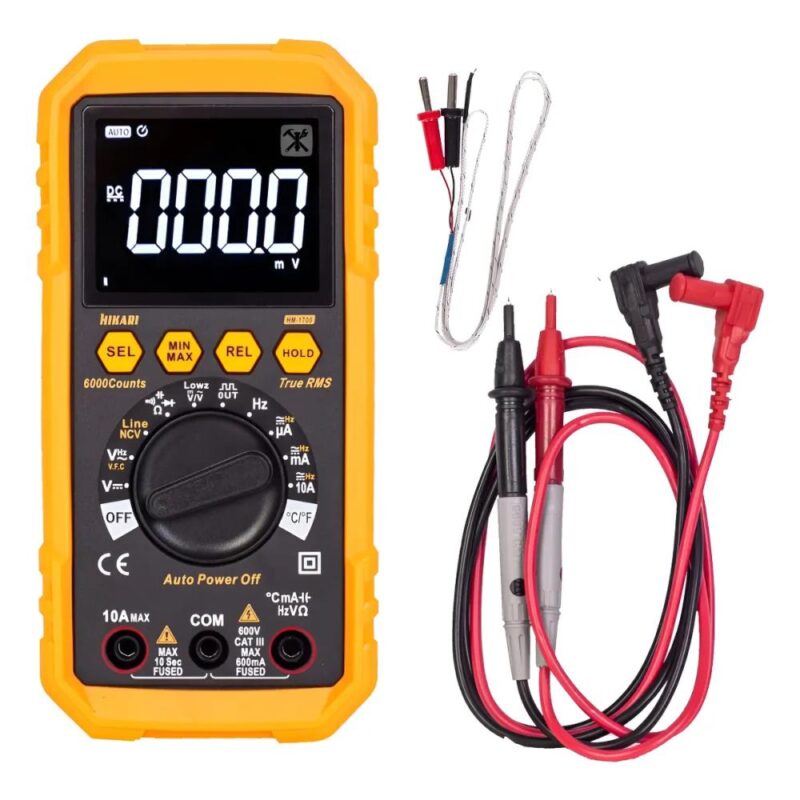 MULTIMETRO DIGITAL HM-1700 C/21N288 HIKARI