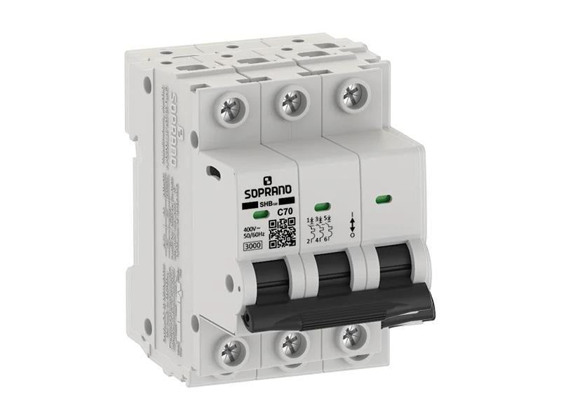 MINIDISJUNTOR SHB3 GIII-C70A 3 POLOS 3KA C/ 5121707031