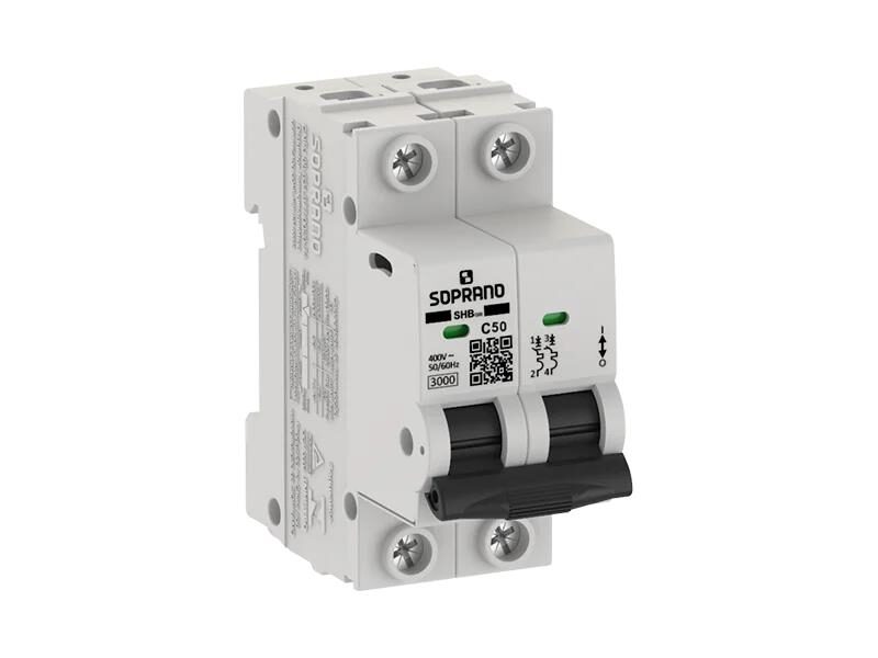 MINIDISJUNTOR SHB2 GIII-C50A 2 POLOS 3KA C/ 5121705021