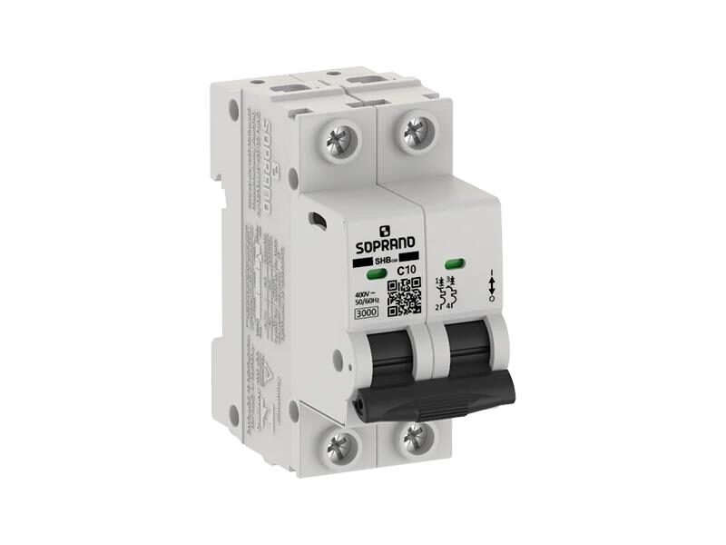 MINIDISJUNTOR SHB2 GIII-C10A 2 POLOS 3KA C/ 5121701021