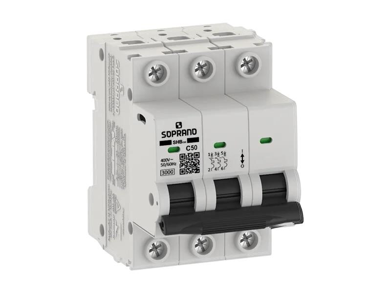 MINIDISJUNTOR SHB3 GIII-C50A 3 POLOS 3KA C/ 5121705031
