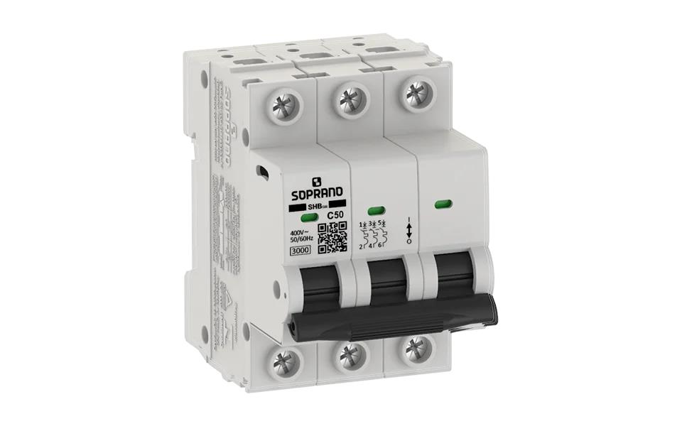 MINIDISJUNTOR SHB3 GIII-C50A 3 POLOS 3KA C/ 5121705031