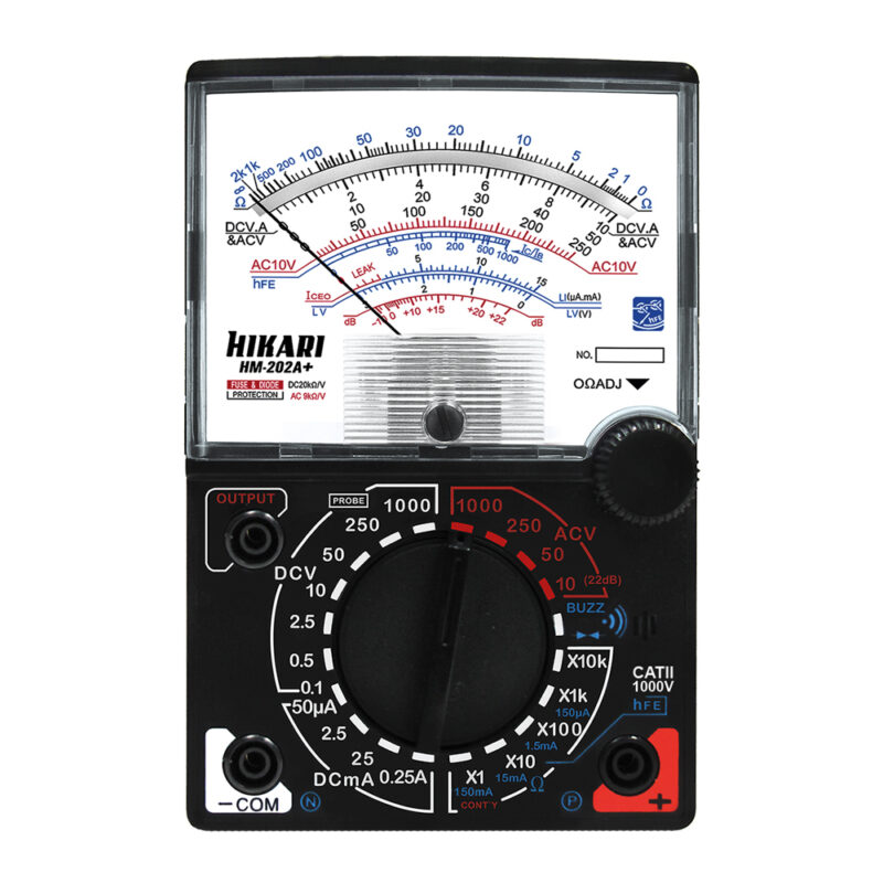 MULTIMETRO ANALOGICO HM-202A C/21N077 HIKARI