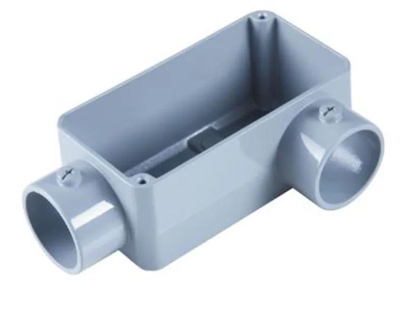 CONDULETE EM ALUMINIO TIPO LL DE 3/4" S/ROSCA S/PINTURA C/56104312 TRAMONTINA