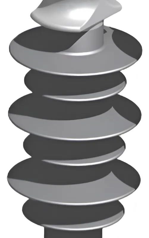 ISOLADOR PILAR HIBRIDO POLIMERICO 15/25KV M16 S/PINO C/1373