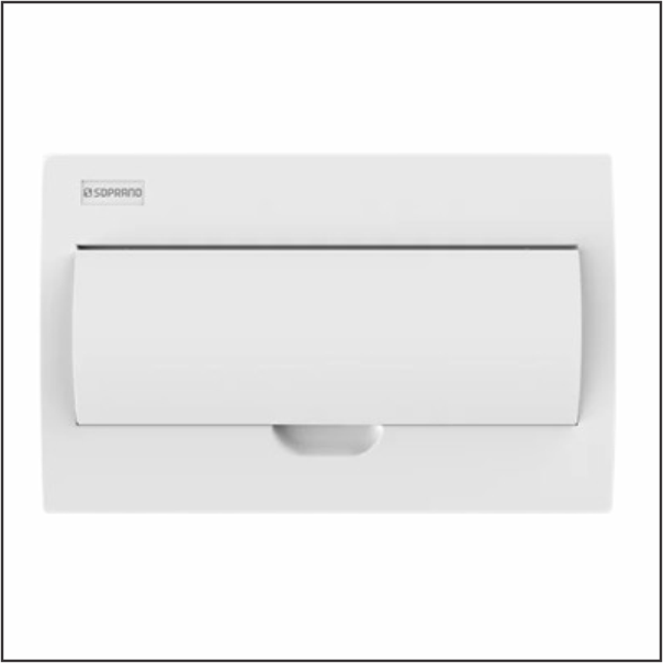QUADRO DISTR. EMB. 12P IEC-PB