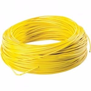 CABO FLEXIVEL 1.00MM AMARELO