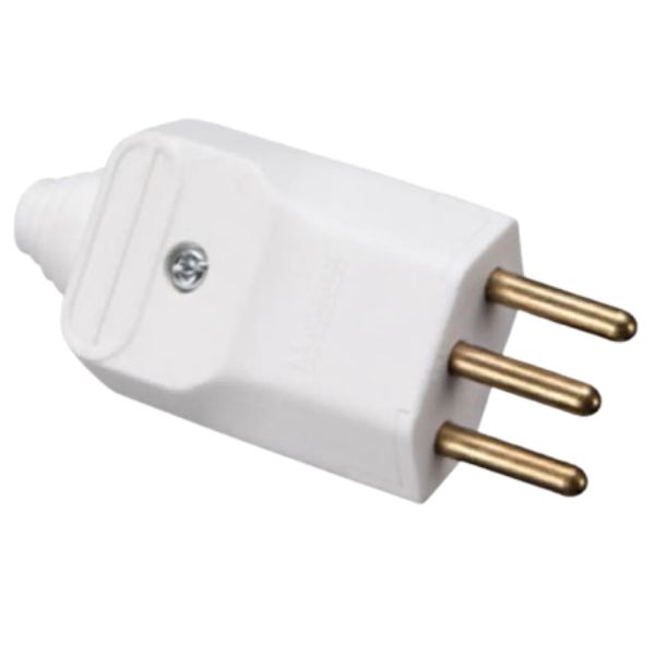 PLUG 2P+T 20A CINZA 180G PLD2-3