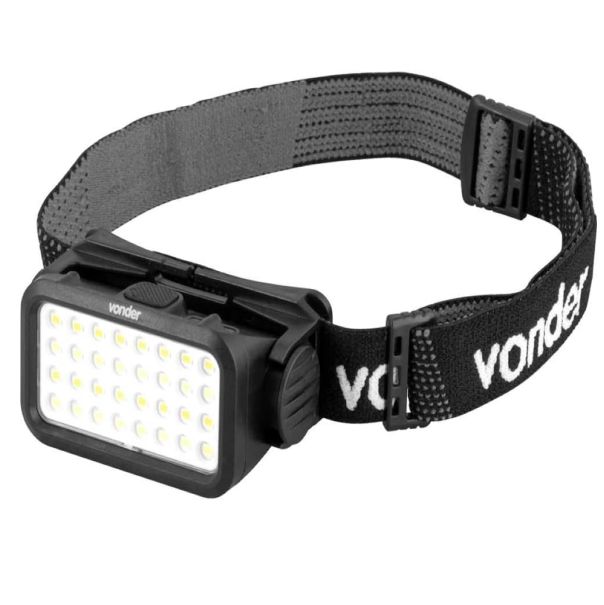 LANTERNA P/CABECA RECAR 32LEDS LCV032 VONDER C/ 8075032000