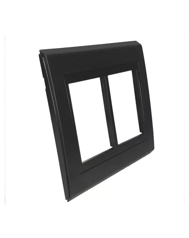 PLACA 4X4" 6 POSICOES REFINATTO STYLE ACETINADO BRANCO/ARGILA C/ 13978318