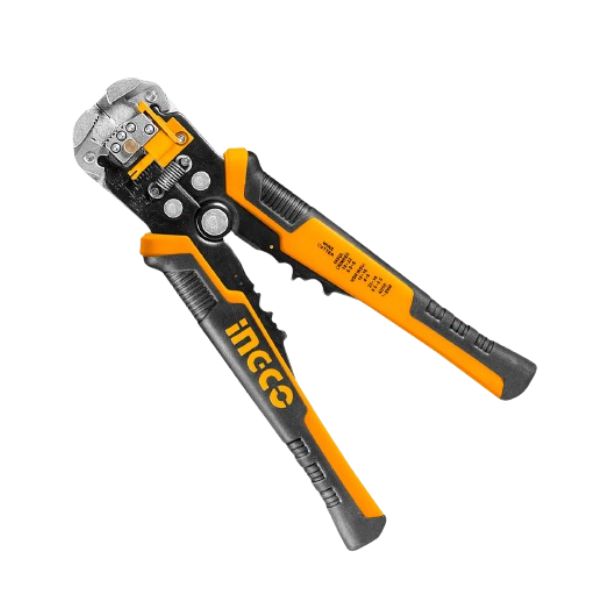 ALICATE AUTOMATICO P/ ELETRICISTA 8.1/4" CORTAR,CRIPAR E DETECTOR TENSAO INGCO C/HWSP102429