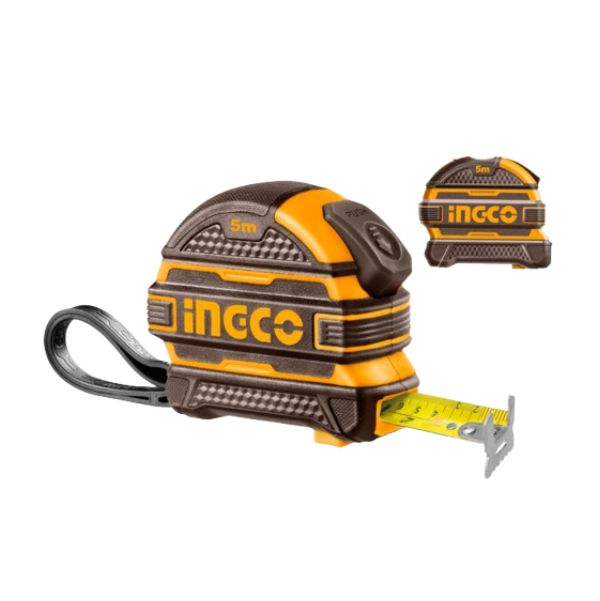 TRENA DE 5 METROS EMBORRACHADA C/ BOTAO DUPLO INGCO 5MX25MM C/ HSMT08525